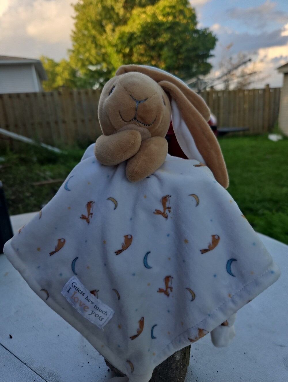 Kids Preferred Guess How Much I Love You Bunny Rabbit Security Blanket Lovey